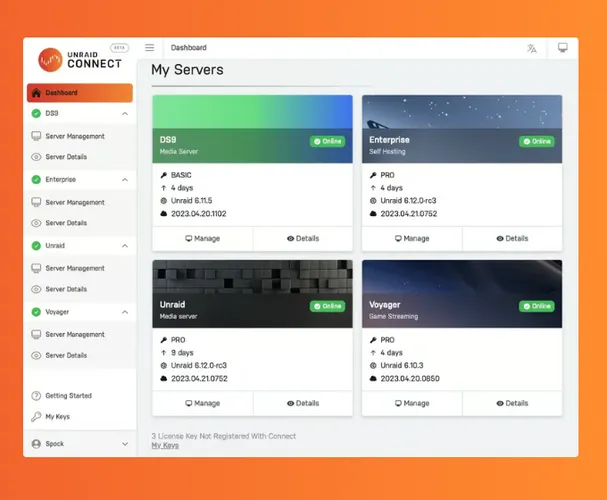 Unraid Connect