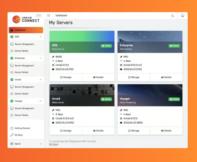 Unraid Connect