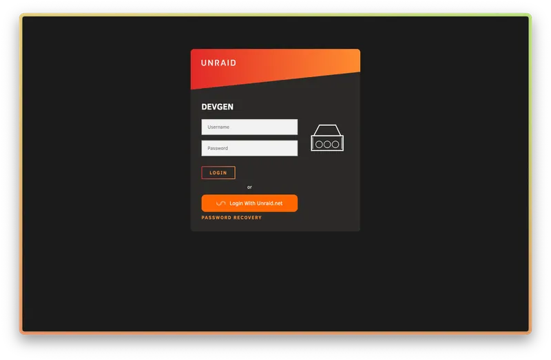 Unraid API & WebGUI