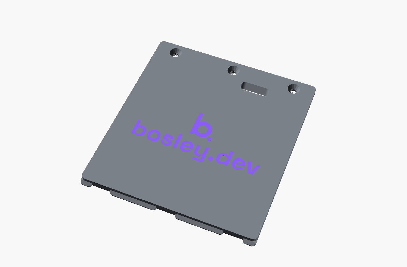 Bottom retention plate